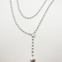 Collana oro 18KT gr. 17.56 con diamante, CHIMENTO.
