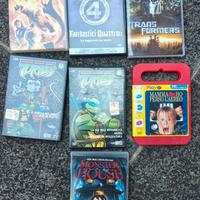 Dvd fantastici 4, tartarughe ninja e altri