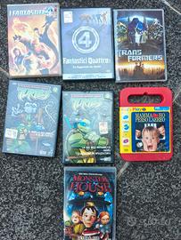 Dvd fantastici 4, tartarughe ninja e altri