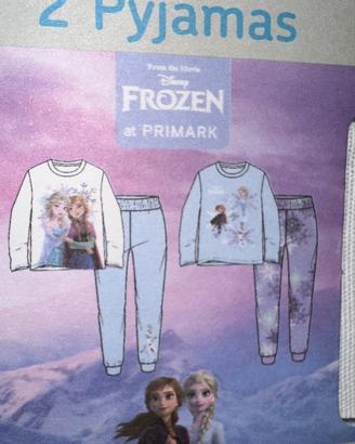 Frozen Elsa due pigiami a manica lunga