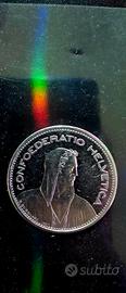 5 Franchi Svizzera 1985 – Confederatio Helvetica