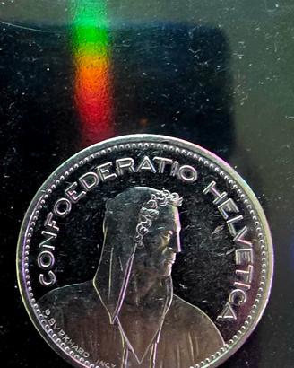 5 Franchi Svizzera 1985 – Confederatio Helvetica