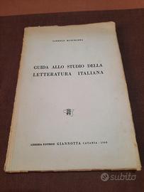 C. Musumarra, "Guida allo studio della letteratura