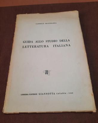 C. Musumarra, "Guida allo studio della letteratura