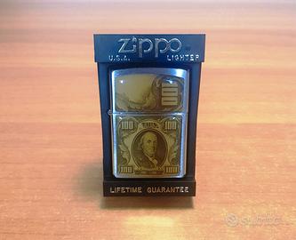 Accendino Zippo Dollaro Americano Made in USA