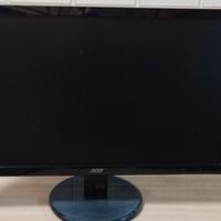 Monitor ACER  PC  24 POLLICI + TV SAMSUNG  22 POLL