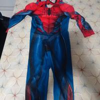 spider-man uomo ragno spiderman vestito carnevale