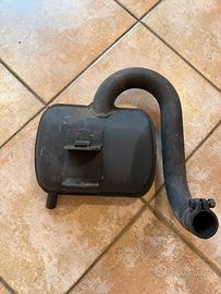 Marmitta sito per  Piaggio vespa px 125 150