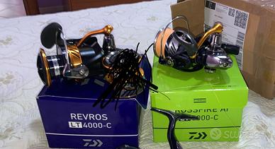 Mulinelli daiwa revros lt4000-c Crossfire lt5000c