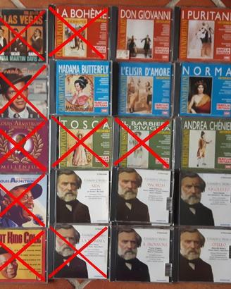 Stock di 23 cd NUOVI G.Verdi,Opere e vari