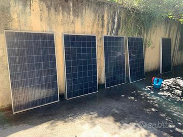 7 Pannelli solari da 280W per fotovoltaico