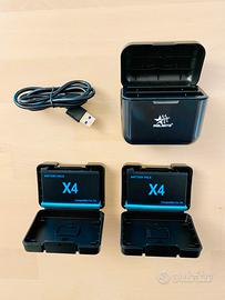 2 batterie per telecamera Insta360 X4