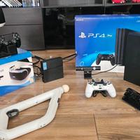 ps4 + playstation vr + giochi + fucile