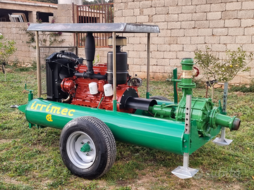 Motopompa carrellata irrimec