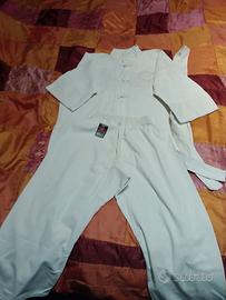 kung fu- shaolin uniforme bambino/a