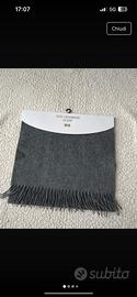 Sciarpa Uniqlo 100% cashmere grigio scuro