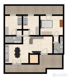 Nuovi appartamenti quadrivani panoramici