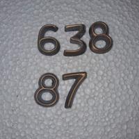 numeri in bronzo
