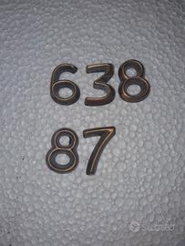 numeri in bronzo