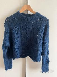 Maglione blu Kontatto
