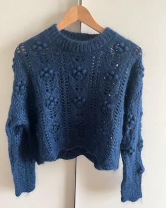 Maglione blu Kontatto