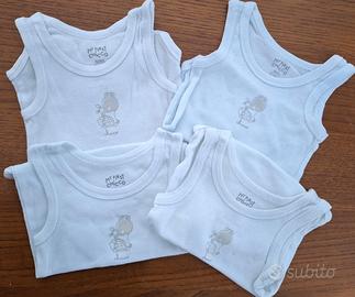 4 body Chicco senza maniche taglia 6 mesi