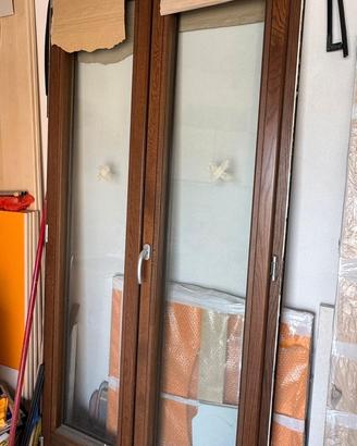 porta finestra legno /alluminio 