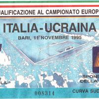 Biglietto usato "ITALIA - UCRAINA" calcio