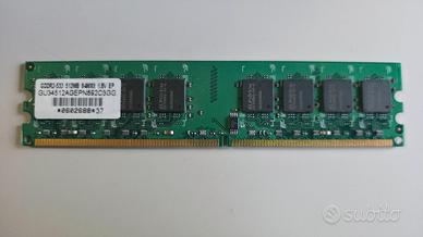 Memoria RAM GDDR3 512MB 533MHz 1.8V Acer (64Mx8)