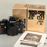 Nikon F3 HP/T Titanio Nera