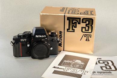 Nikon F3 HP/T Titanio Nera
