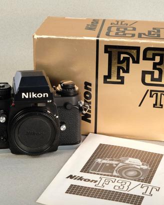 Nikon F3 HP/T Titanio Nera