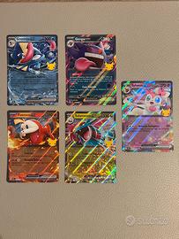 Pokémon 30° Anniversario - ITA Lotto 5 Carte