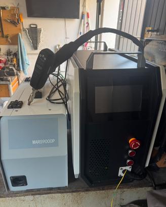 Saldatrice laser 4 in 1