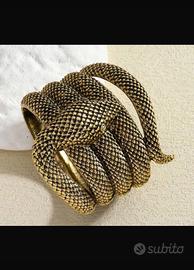 Bracciale a forma di serpente
