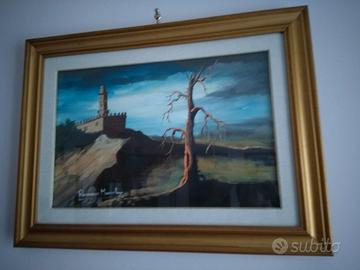 Dipinto Romano Mussolini, Rocca delle Caminate