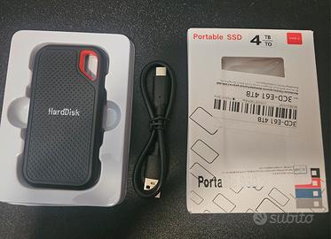 Hard Disk Esterno 4tb portatile 