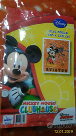 Tre Plaid copertina pile Topolino e Pjmasks e Cars