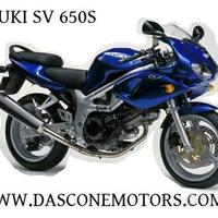 Ricambi Suzuki sv 650 1999 2002