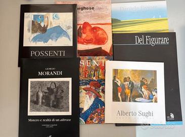 Lotto di 7 cataloghi arte italiana fine anni 90