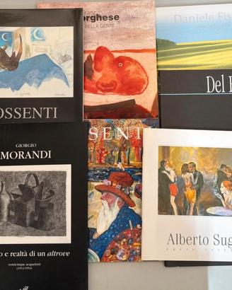 Lotto di 7 cataloghi arte italiana fine anni 90