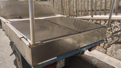 Cassone alimentare in acciaio inox