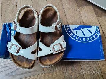 Sandali Birkenstock Rio Kids Bianco n. 25