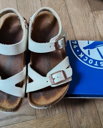 Sandali Birkenstock Rio Kids Bianco n. 25