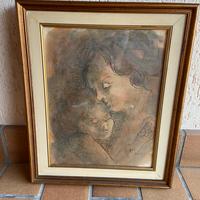 Quadro madre con figlio