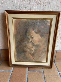 Quadro madre con figlio