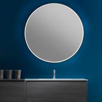 Specchio MAKE  UP bagno tondo BIANCO