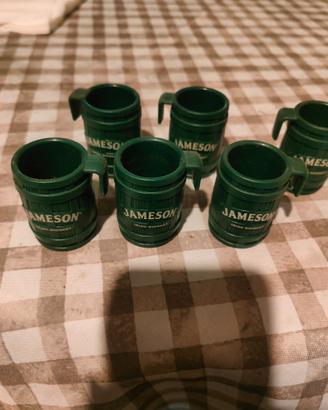 6 Cicchetti Jameson da 5cl originali da collezione