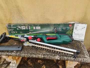 Taglia siepi elettrico a braccio lungo