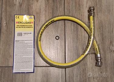 Tubo Gas NUOVO a norma e strisce sigillanti gratis